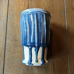 Studio Pottery Tumbler Cup - Marked